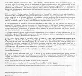 Bureau Of Indian Standards 